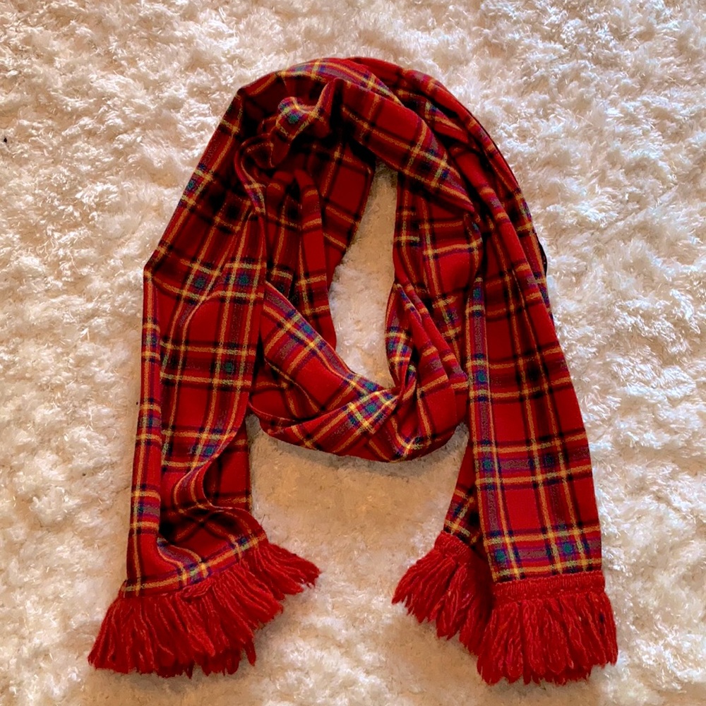 Givenchy plaid scarf
